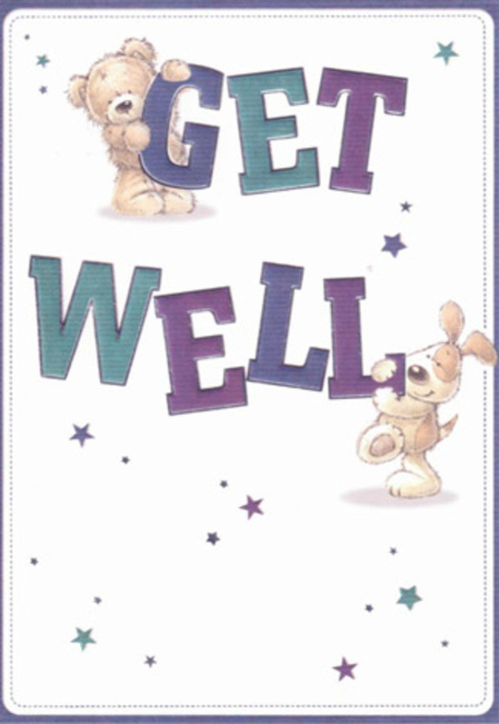 This beautifully crafted get well card feels like a celebration of reassurance, with every illustrated detail radiating care familiar to South Woodford locals. At the forefront, a gentle bear and an endearing puppy spread cheer with playful confidence, their fur and velvety ears almost tangible-a testament to the comforting power of tactile warmth. Bold, confident letters in gradients of purple and aqua arc across the soft, pristine backdrop, anchoring the design with a sense of grounded optimism. Scattered stars shimmer like hopeful wishes whispered across Epping Forest breeze, inviting a smile that lingers. The careful attention to textural contrast and the affectionate expressions evoke the same heartfelt touch that goes into every South Woodford Florist bouquet-each flower, each stem, thoughtfully arranged to bring solace and light to local homes. Sending this card feels like offering a familiar embrace, a reminder that even in challenging moments, South Woodford's gentle support is always within reach.