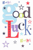 This vibrant good luck card bursts with encouragement, its joyful arrangement of words and colours capturing the spirit of fresh beginnings near South Woodford's tree-lined avenues. The greeting-'Good Luck'-is playfully written in a mix of oversized pastel blues, vivid reds, moss greens, and rich purples, as if handpicked for their emotional resonance. Small stars in navy, lilac, and zesty lemon dance around the message, each one echoing the dreams, wishes, and hopes that stretch beyond the familiar sights of Wanstead High Street or along the Roding Valley. The white card stock feels satisfyingly crisp and smooth, reminiscent of fine-quality stationery from a local artisan. Even without being seen, its composition speaks of care and optimism-the kind of affirmation locals might quietly press into a friend's palm before a big exam, career move, or creative new chapter. There's simple magic in how the colours and patterns combine, the design mirroring the heartfelt support and infectious positivity that make South Woodford Florist a trusted companion for all life's important moments-a card designed to embody belief and send luck as generously as a bouquet of freshly cut blooms.